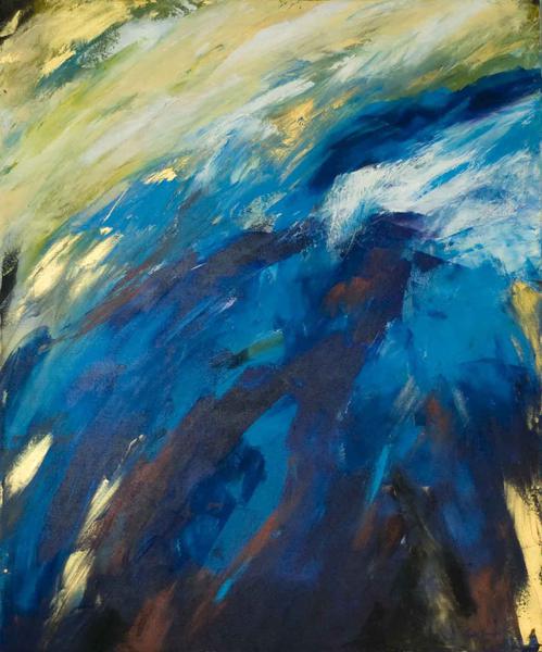 Water – acryl – 100x120 Water – acryl – 100x120