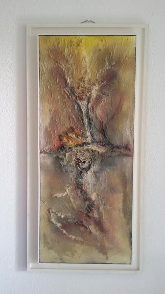 Winter - 60 x 136 - olieverf