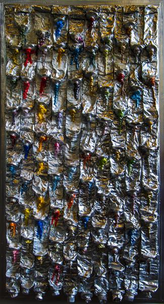 Gebruikte tubes - 62 x 132 - tubes met olieverf