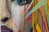 Vrouw figuratief,abstract